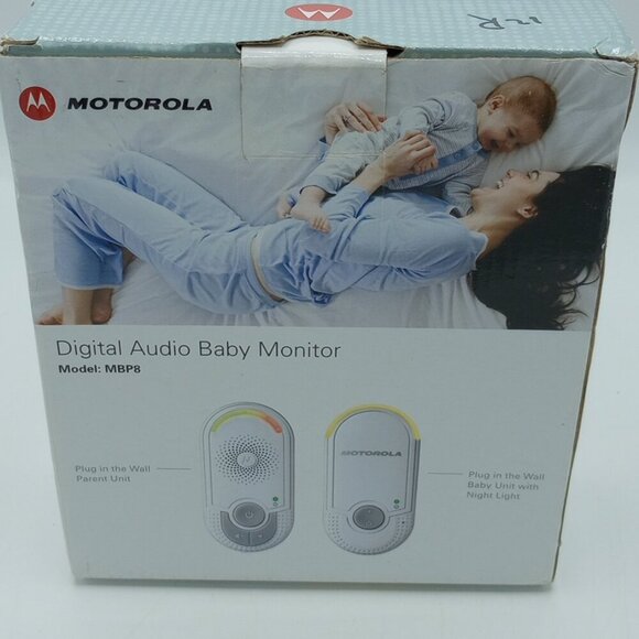 Motorola Plug n Play Digital Audio Baby Monitor MBP8 - Picture 6 of 15